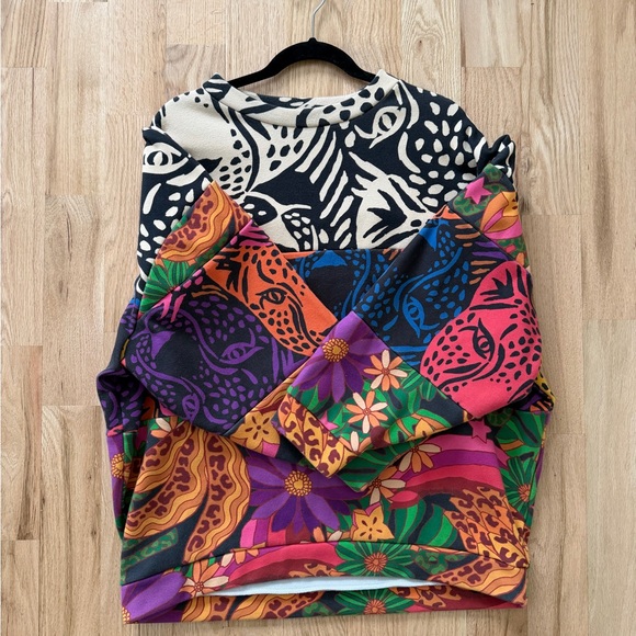 FARM Rio Multicolor Animal Print Sweater - Picture 4 of 4
